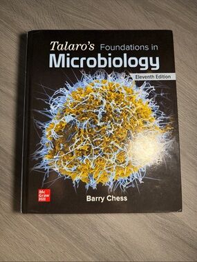 Talaro’s Foundations in Microbiology 11th Edition
By: Barry Chess

Like New
